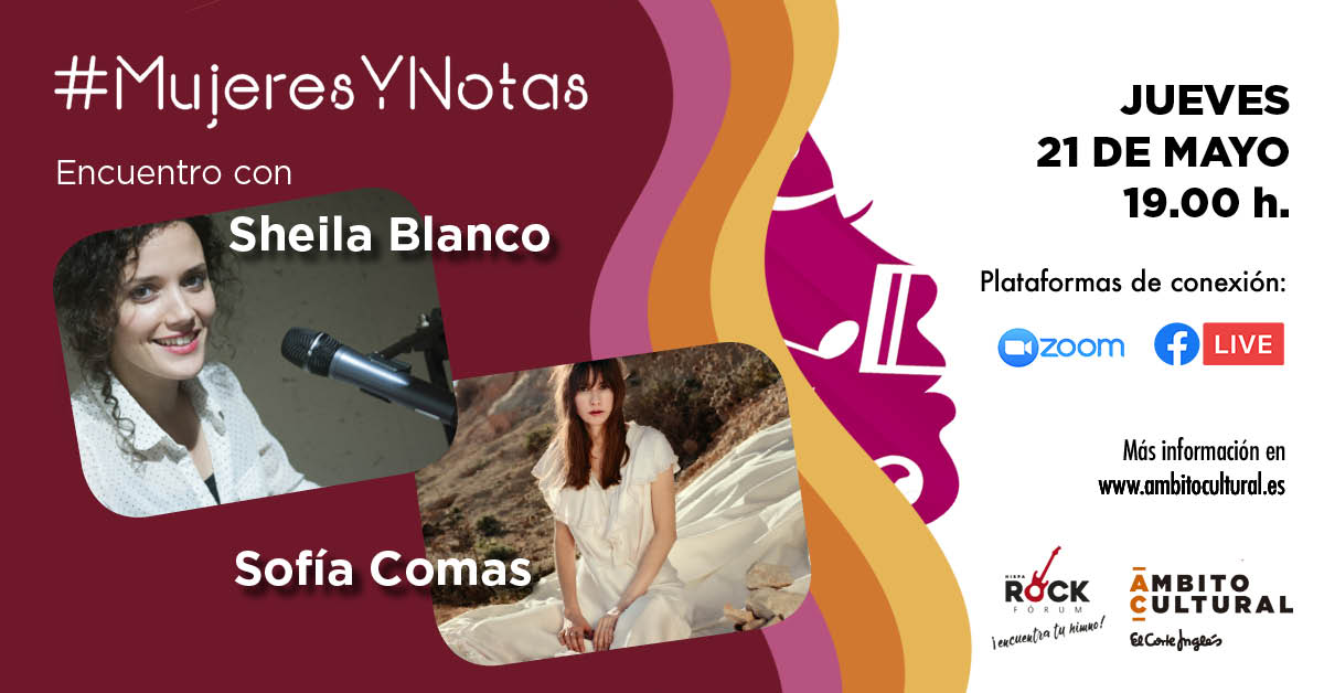 Sheila Blanco y Sofía Comas “dan la nota” en las redes sociales de Ámbito Cultural de El Corte Inglés